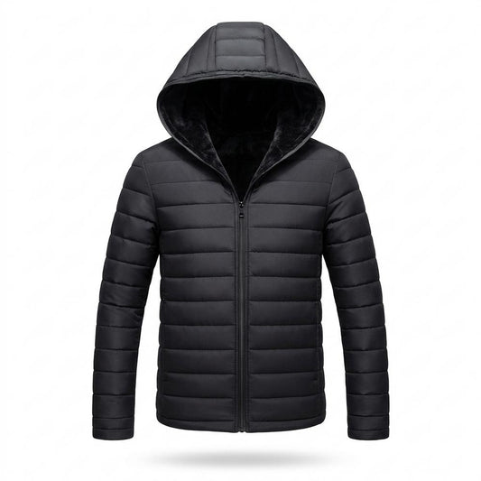 Lederjacken Outlet24 - Nabir | Gesteppte Gefütterte Jacke Herren