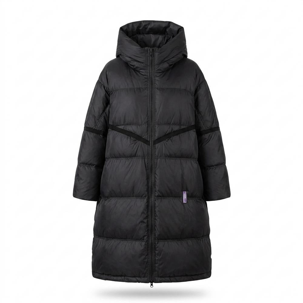 Lederjacken Outlet24 - Eotos | Gefütterter Gesteppter Mantel Damen
