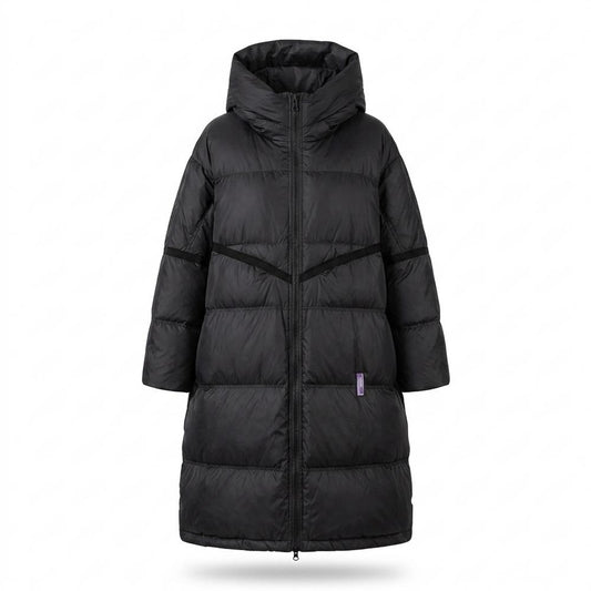 Lederjacken Outlet24 - Eotos | Gefütterter Gesteppter Mantel Damen
