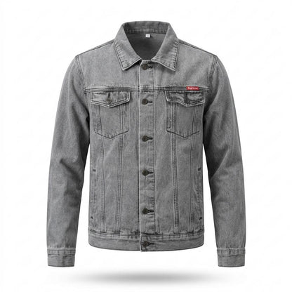 Lederjacken Outlet24 - Sebun | Gewaschene Jeans Jacke Herren