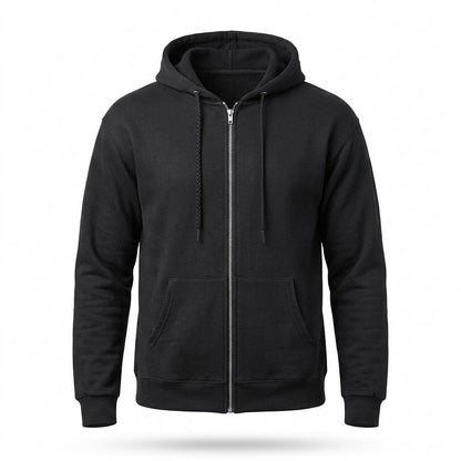 Lederjacken Outlet24 - Derik | Gefütterter Langärmliger Hoodie Herren