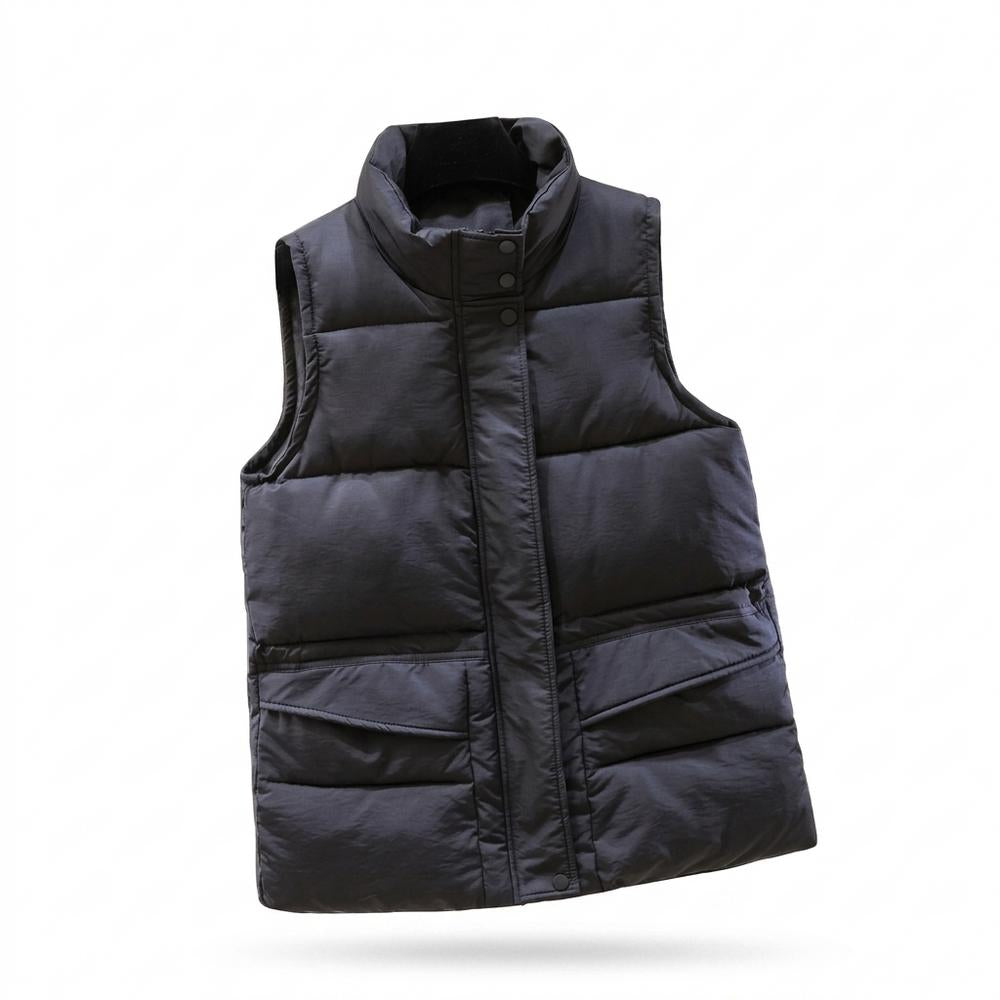 Lederjacken Outlet24 - Covak | Gesteppt Wattiert Weste Unisex