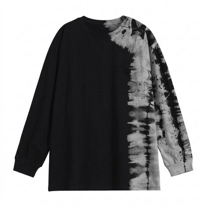 Lederjacken Outlet24 - Ritot | Langärmliges Gebatiktes Shirt Unisex