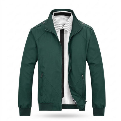 Lederjacken Outlet24 - Eatel | Glatte Gefütterte Jacke Herren