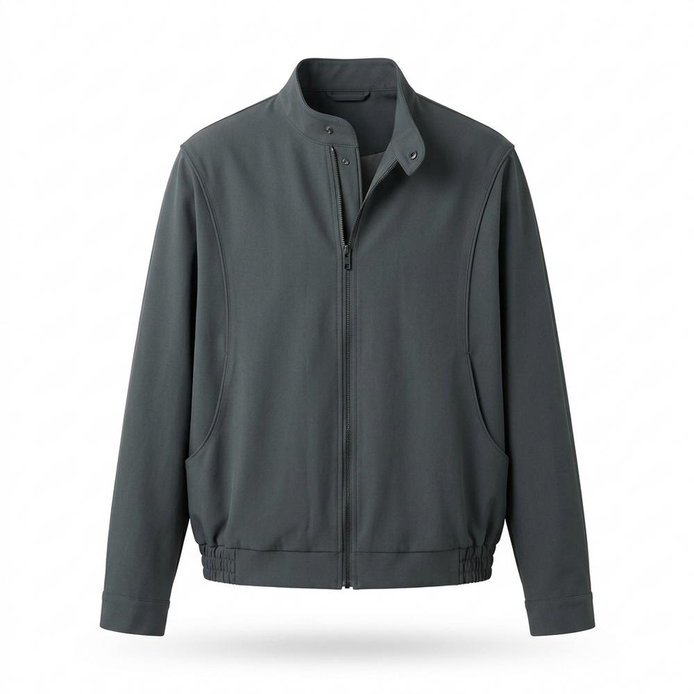 Lederjacken Outlet24 - Cuwiv | Gezipte Hochgeschlossene Jacke Herren