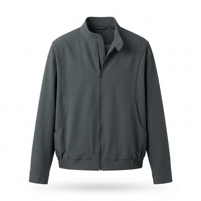 Lederjacken Outlet24 - Cuwiv | Gezipte Hochgeschlossene Jacke Herren
