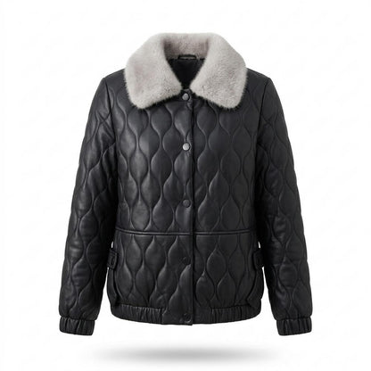Lederjacken Outlet24 - Mubol | Gesteppt Gefüttert Jacke Damen