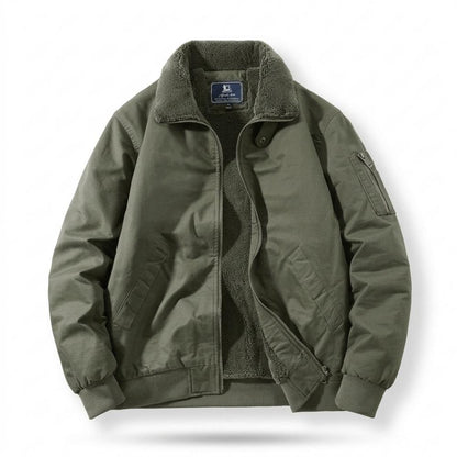 Lederjacken Outlet24 - Vehem | Gefüttert Langärmlig Jacke Herren