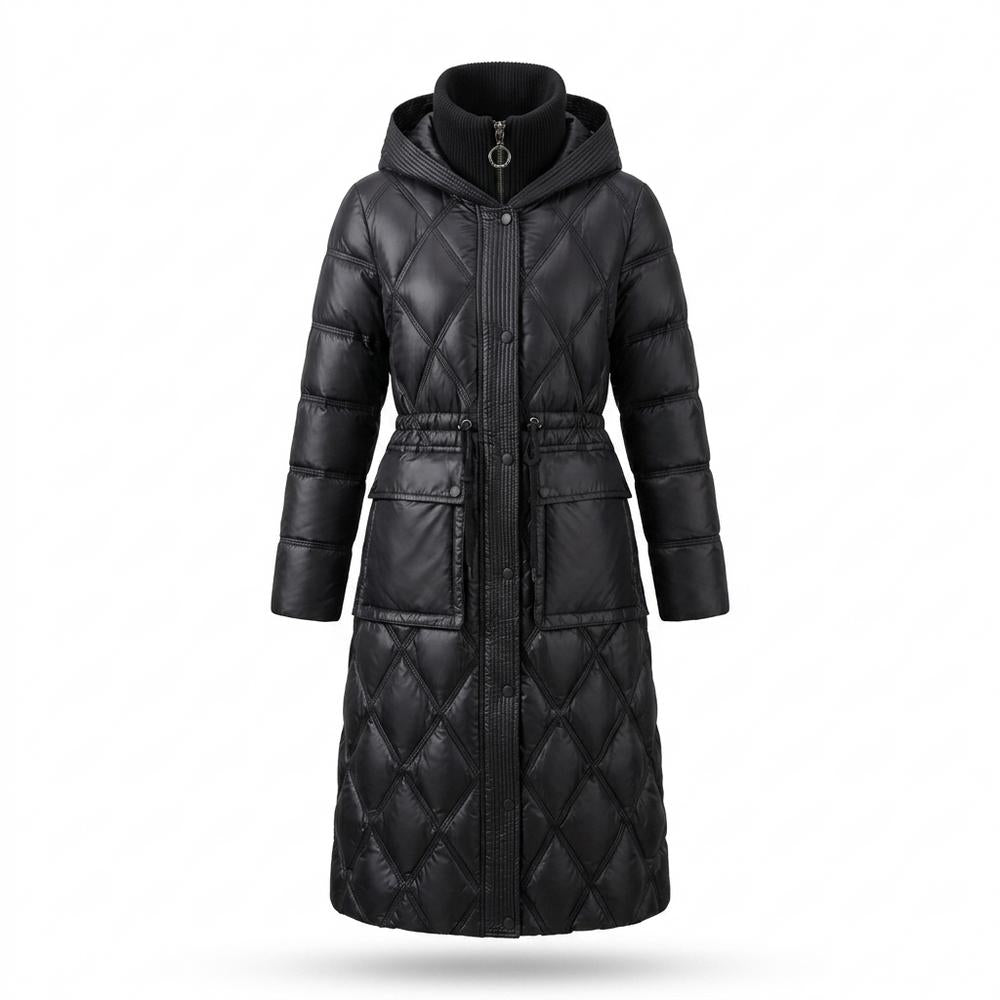 Lederjacken Outlet24 - Toguk | Gesteppt Gefüttert Mantel Damen