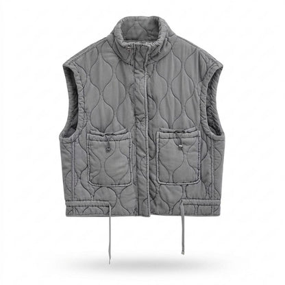 Lederjacken Outlet24 - Saron | Gesteppte Wattierte Weste Damen