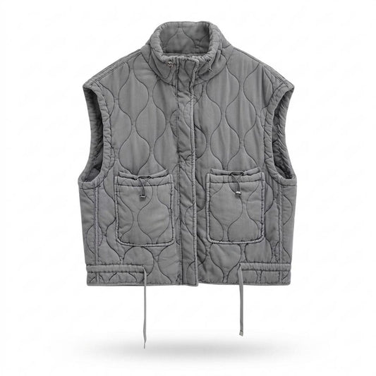 Lederjacken Outlet24 - Saron | Gesteppte Wattierte Weste Damen