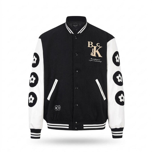 Lederjacken Outlet24 - Yohal | Bestickt Zweifarbig Jacke Unisex