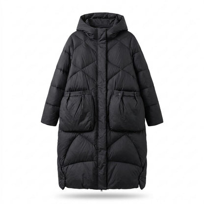 Lederjacken Outlet24 - Zihor | Gesteppt Gefüttert Mantel Damen