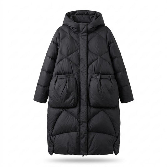 Lederjacken Outlet24 - Zihor | Gesteppt Gefüttert Mantel Damen