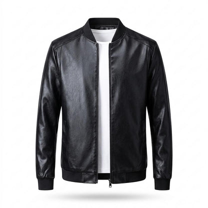 Lederjacken Outlet24 - Nulul | Gerippt Genarbt Lederjacke Herren