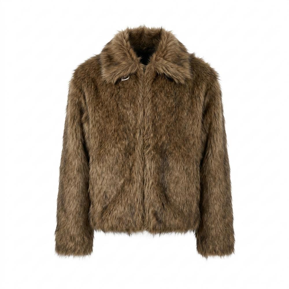 Lederjacken Outlet24 - Tivas | Gefütterte Strukturierte Jacke Unisex