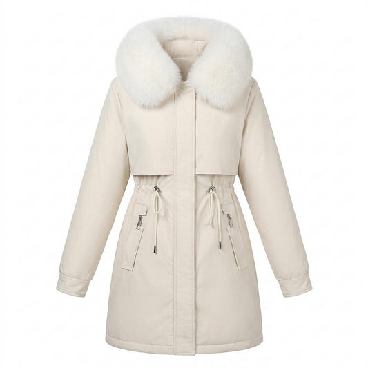 Lederjacken Outlet24 - Catet | Gefütterter Taillierter Mantel Damen