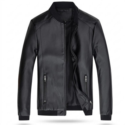 Lederjacken Outlet24 - Temol | Gefütterte Matte Lederjacke Herren