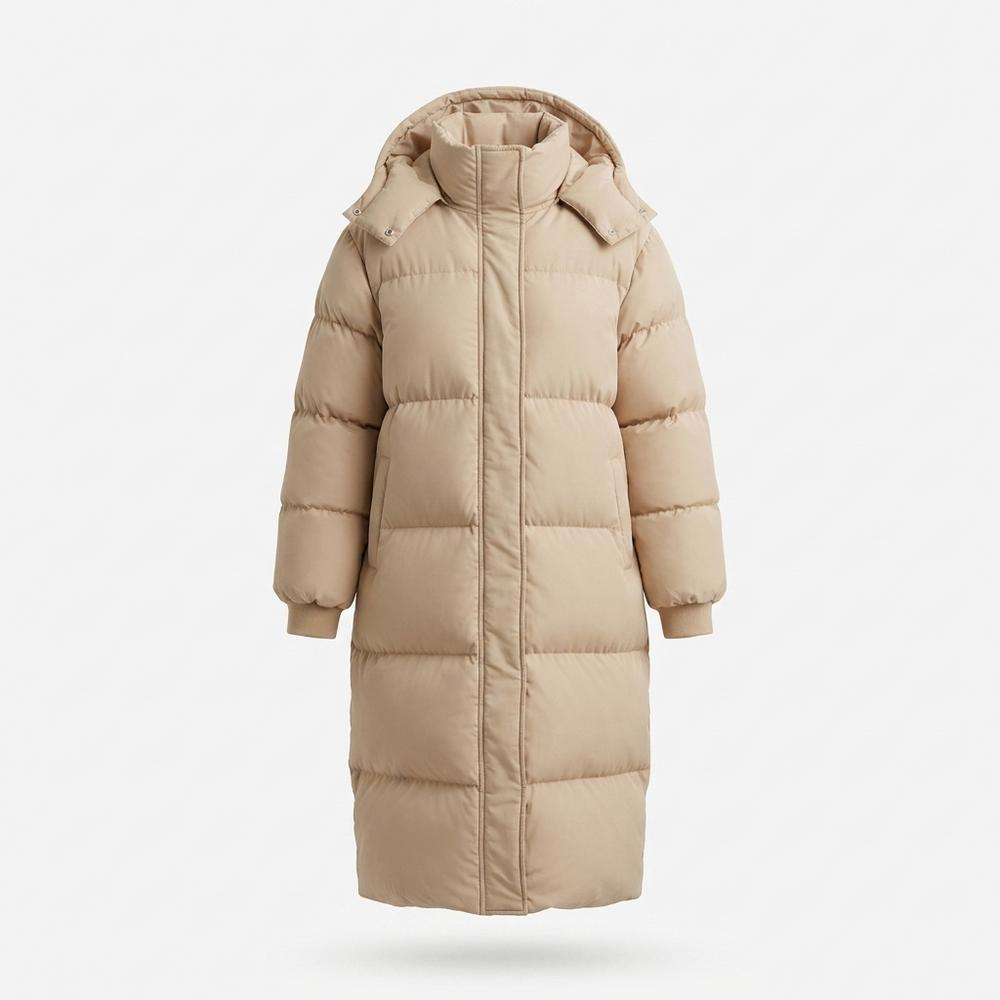 Lederjacken Outlet24 - Zoton | Gesteppter Gefütterter Mantel Damen