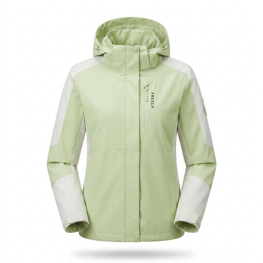 Lederjacken Outlet24 - Yuhim | Kapuzen Funktions Jacke Damen