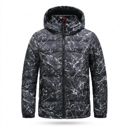 Lederjacken Outlet24 - Vozul | Wattiert Gemustert Jacke Herren