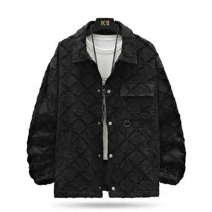 Lederjacken Outlet24 - Ziker | Gesteppt Locker Jacke Herren