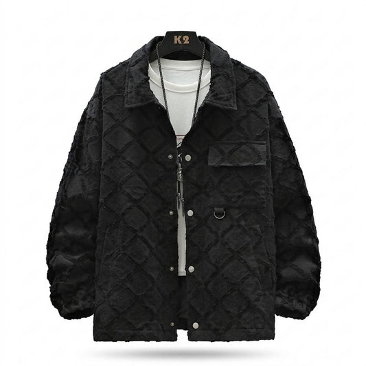 Lederjacken Outlet24 - Ziker | Gesteppt Locker Jacke Herren