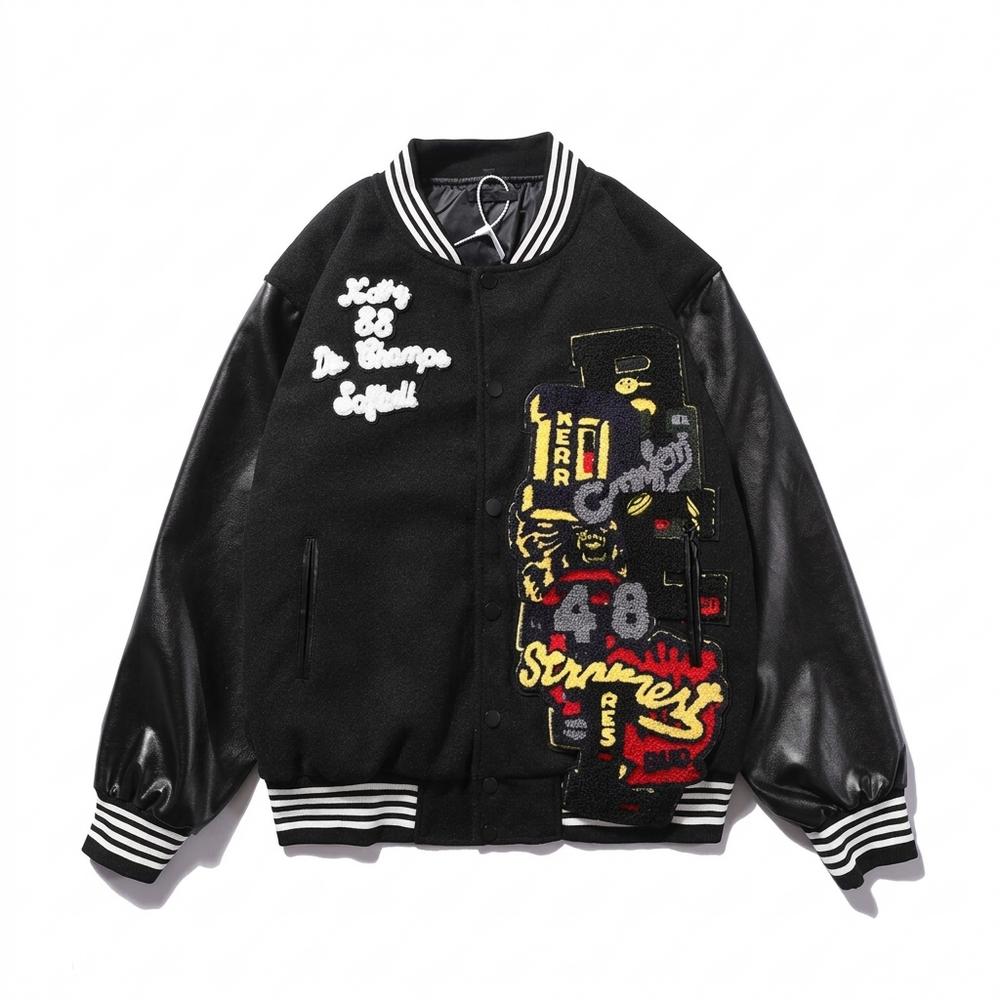 Lederjacken Outlet24 - Rumod | Bestickt Gefüttert Jacke Unisex