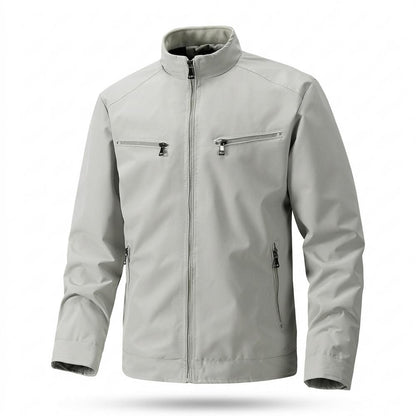 Lederjacken Outlet24 - Debos | Reißverschluss Stehkragen Jacke Herren