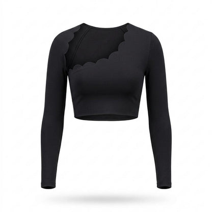 Lederjacken Outlet24 - Zinad | Asymmetrisches Figurbetontes Top Damen