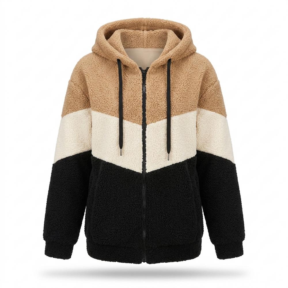 Lederjacken Outlet24 - Sutur | Gefütterte Mehrfarbige Jacke Damen