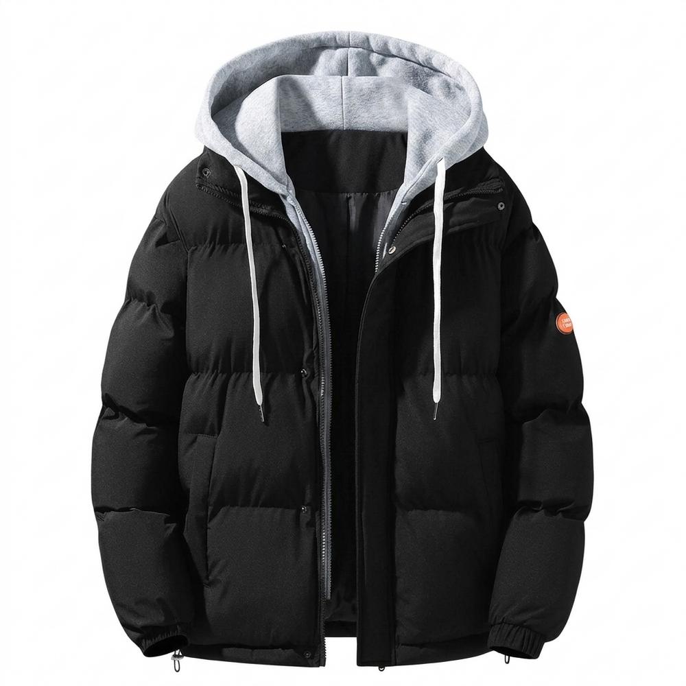 Lederjacken Outlet24 - Kuzil | Gesteppt Gefüttert Jacke Herren