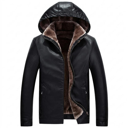 Lederjacken Outlet24 - Timar | Gesteppte Gefütterte Lederjacke Herren