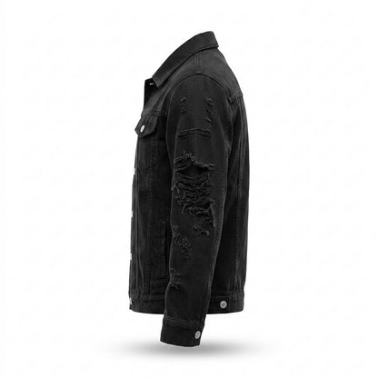 Lederjacken Outlet24 - Eobon | Geknöpft Used-Look Jacke Unisex