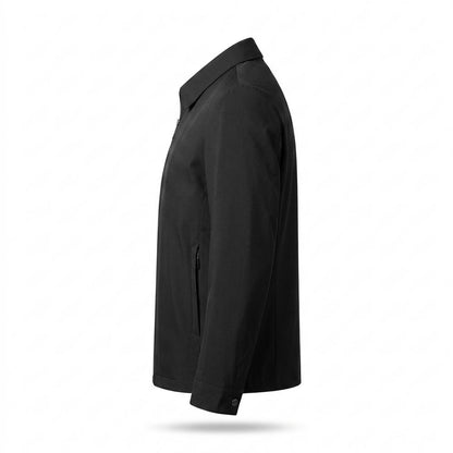 Lederjacken Outlet24 - Tetak | Gefütterte Reißverschluss Jacke Herren