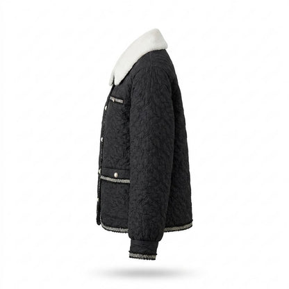 Lederjacken Outlet24 - Renuv | Gesteppte Strukturierte Jacke Damen