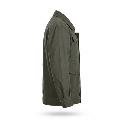 Lederjacken Outlet24 - Eavir | Reißverschluss Baumwoll Jacke Unisex