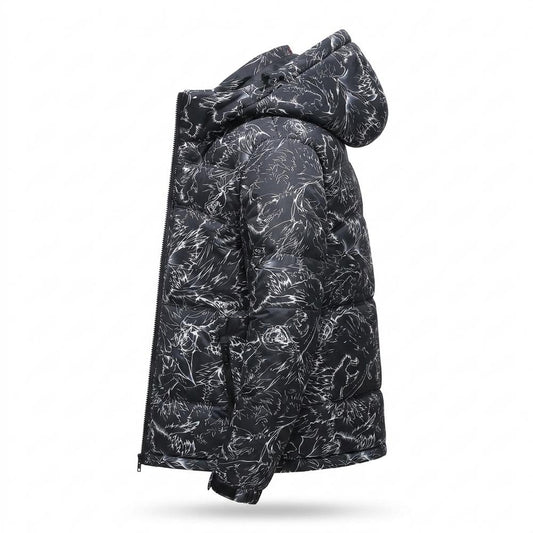 Lederjacken Outlet24 - Vozul | Wattiert Gemustert Jacke Herren