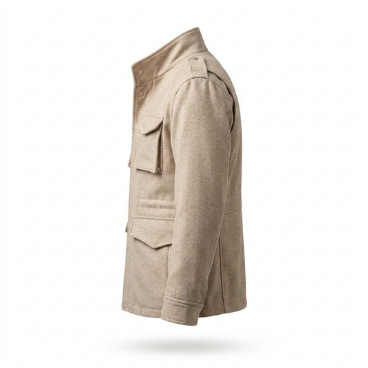Lederjacken Outlet24 - Yugol | Gefüttert Strukturiert Jacke Herren