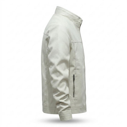 Lederjacken Outlet24 - Ceped | Gefüttert Strukturiert Lederjacke Herren