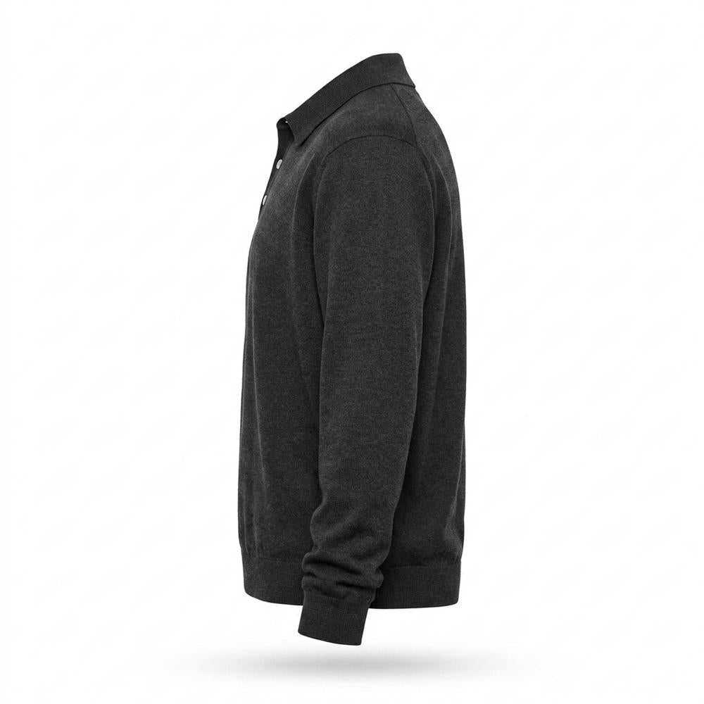 Lederjacken Outlet24 - Earat | Langärmlig Geknöpft Pullover Herren
