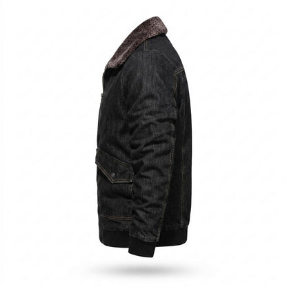 Lederjacken Outlet24 - Levav | Gefüttert Robust Jacke Herren