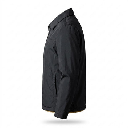 Lederjacken Outlet24 - Dedis | Gefüttert Glatt Jacke Herren