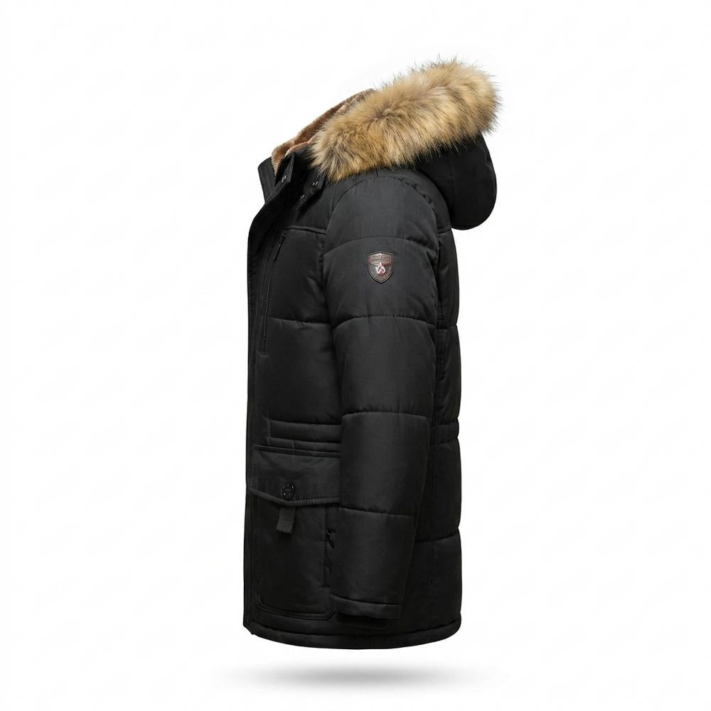 Lederjacken Outlet24 - Vegot | Gefütterte Gesteppte Jacke Herren