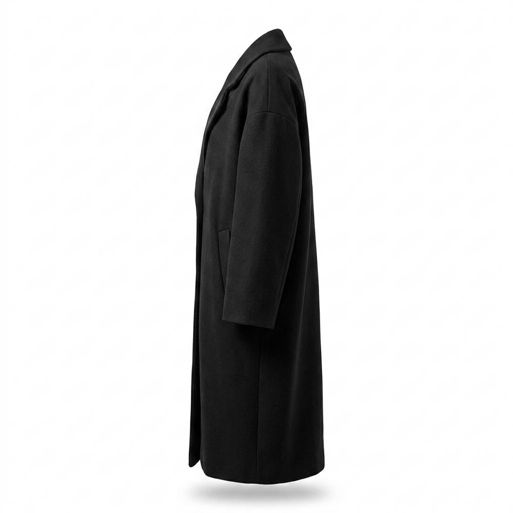 Lederjacken Outlet24 - Vizok | Langer Offener Mantel Damen