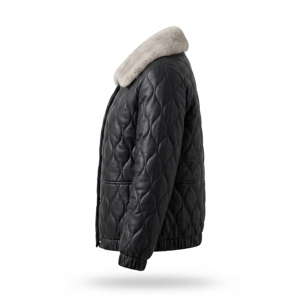 Lederjacken Outlet24 - Mubol | Gesteppt Gefüttert Jacke Damen