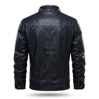Lederjacken Outlet24 - Nokar | Gesteppt Genarbt Lederjacke Herren