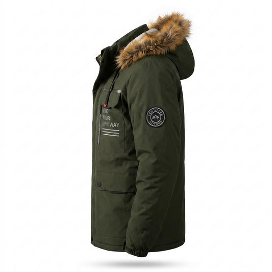 Lederjacken Outlet24 - Aesur | Gefüttert Funktional Jacke Herren