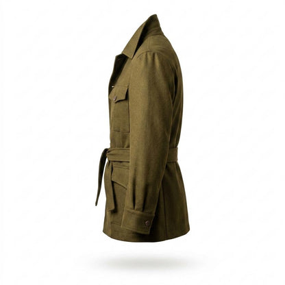 Lederjacken Outlet24 - Sonud | Gegürtelte Funktionale Jacke Herren