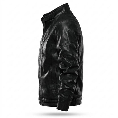 Lederjacken Outlet24 - Lidon | Gesteppt Körperbetont Lederjacke Herren